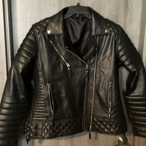 Beautiful black moto jacket Brand new